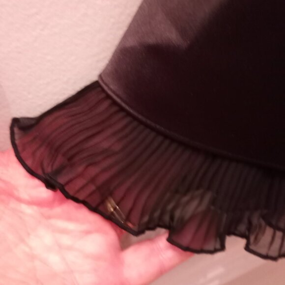 'WHITE HOUSE BLACK MARKET' Halter Dress Size 2 Solid Black - Picture 5 of 13